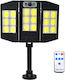 Factory W796-6 Street Solar Light 100W Cold White 6000K with Motion Sensor, Photocell and Remote Control 24cmx17.5cmcm