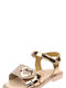 Scarpy Kinder Sandalen Gold