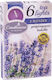 Viosarp Teelichter mit Duft Lavendel in Lila Farbe 6cm