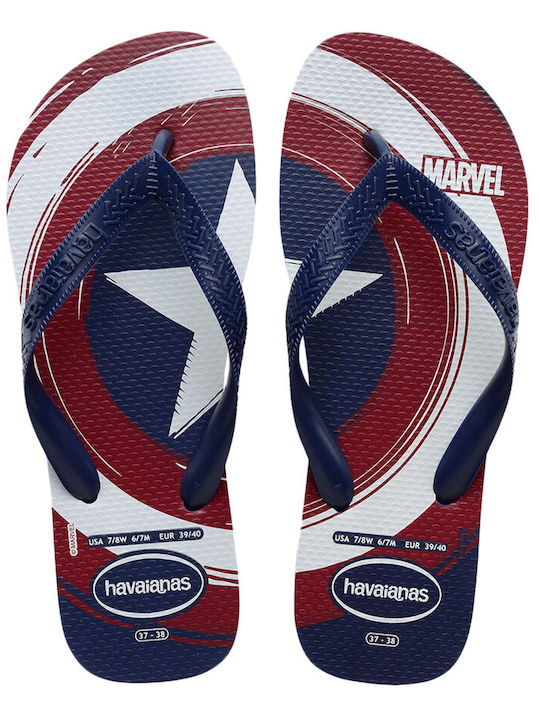 Παιδικές Σαγιονάρες Flip Flops Μπλε Marvel Logomania