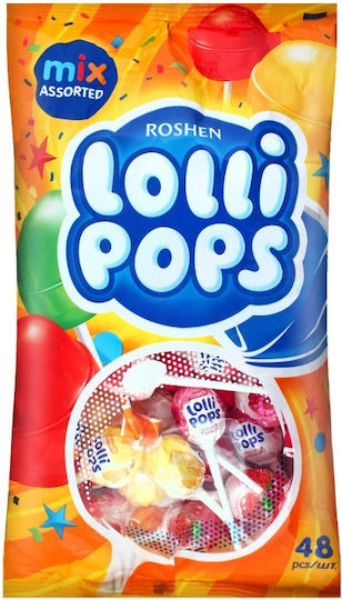 Roshen Γλειφιτζούρι με Γεύση Cocktail Fruit Mix 920gr