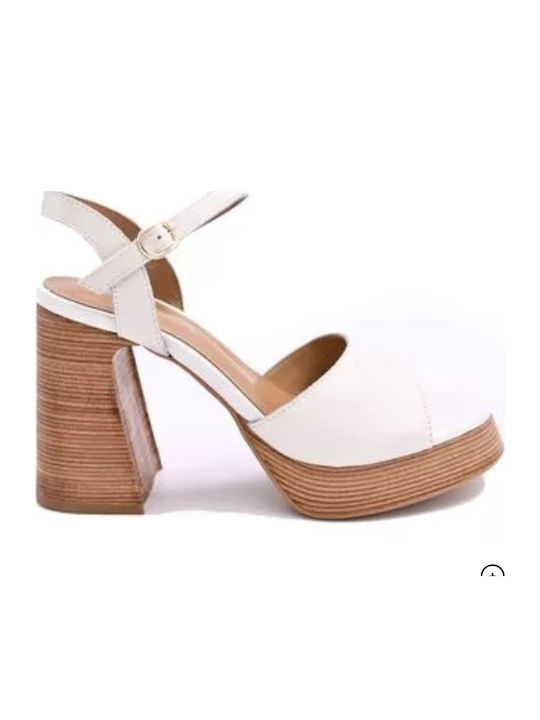 Favela Leder Sandalen Gray