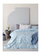 Palamaiki Fashion Life FL6207 Σετ Σεντόνια Υπέρδιπλα 240x260εκ. Γαλάζιο (4τμχ)