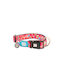 Max & Molly Magical Dog Collar in Red color Small 15mm x 28 - 45cm