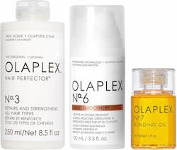Olaplex Hair Treatment Σετ Θεραπείας Μαλλιών με Μάσκα No3 250ml, No6 100ml & No7 30ml 3τμχ