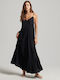 Superdry Summer Maxi Slip Dress Dress Black