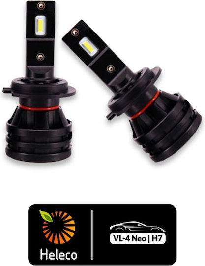 Heleco Λάμπες Αυτοκινήτου & Μοτοσυκλέτας VL-4 Neo H7 LED 6500K Ψυχρό Λευκό 12-24V 50W 2τμχ
