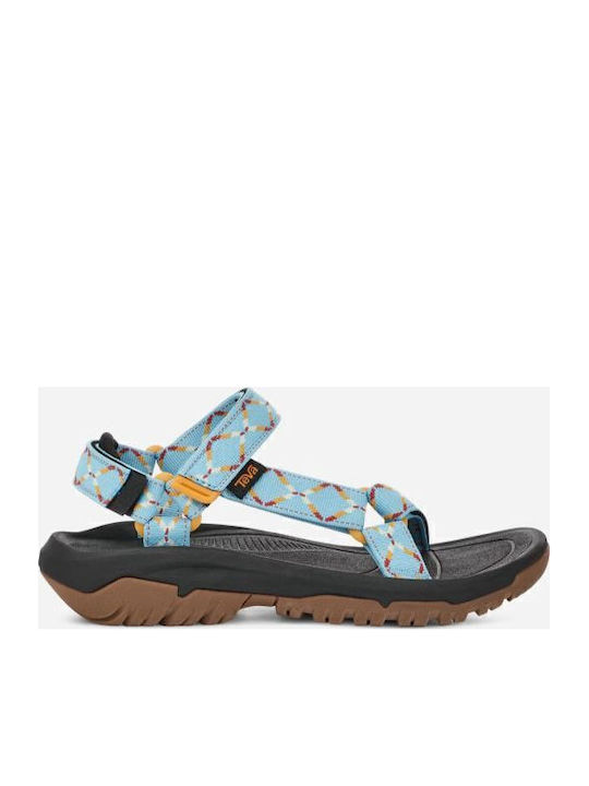 Teva Hurricane Flache Sandalen für Damen Sportl...