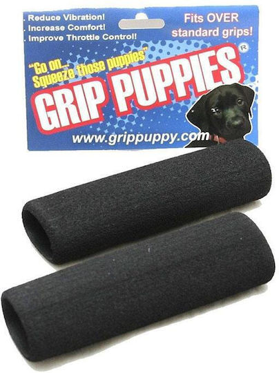 Barracuda Χειρολαβές Μοτοσυκλέτας Grip Puppies σε Μαύρο χρώμα