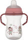 Canpol Babies 56/613 Educational Sippy Cup Plastic with Handles Pink for 6m+m+ 250ml