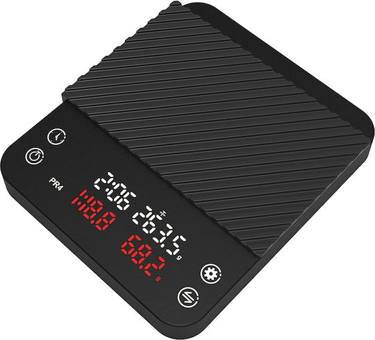 Digital Kitchen Scale Up To 3kg Black