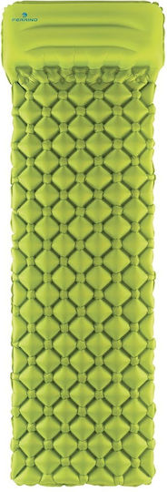 Ferrino Air Lite Self-Inflating Single Camping Sleeping Mat 185x58cm Thickness 5cm in Green color
