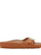 Scholl Leather Women's Sandals Tabac Brown