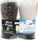 HealthTrade Afrina Messolongiou & Organic Black Pepper Organic Coarse Sea Salt in Grinder 240gr