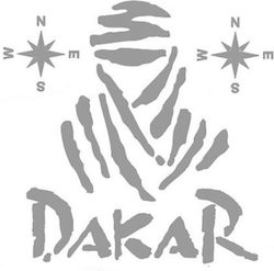 Moto Discovery Autocolante decorative Dakar Arg...