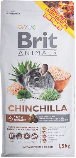 Brit Τροφή για Τσιντσιλά Chinchila Complete 1.5kg