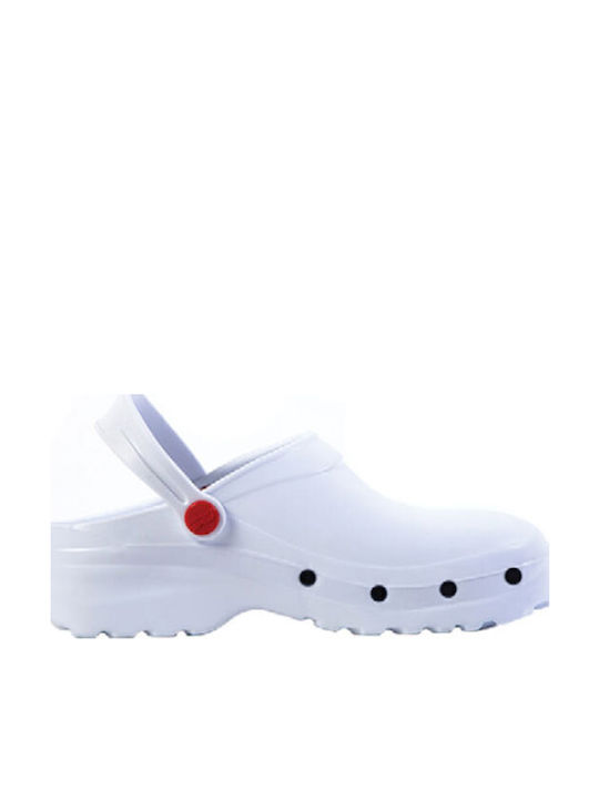 Oxypas Light 210 OB Clogs White