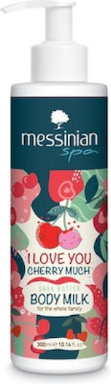 Messinian Spa I Love You Cherry Much Ενυδατική Κρέμα Σώματος με Aloe Vera 300ml