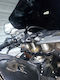Moto Discovery Halterung Telefon Motorrad mit verstellbarem Arm für Lenkrad Suzuki GSXR 1300 Hayabusa 1999-2007