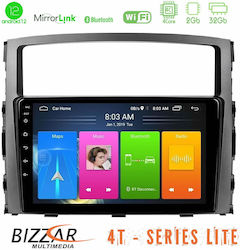 Bizzar Ηχοσύστημα Αυτοκινήτου για Mitsubishi Pajero 2008-2009 (Bluetooth/USB/WiFi/GPS) με Οθόνη Αφής 9"
