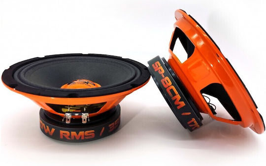 SP Audio SP8CM Ηχείο Αυτοκινήτου 8" με 350W RMS (Midrange) Τεμάχιο