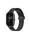 D-Buckle Armband Silikon Schwarz (Huawei Watch GT2 / GT3 (42mm) / GT3 Pro (43mm))