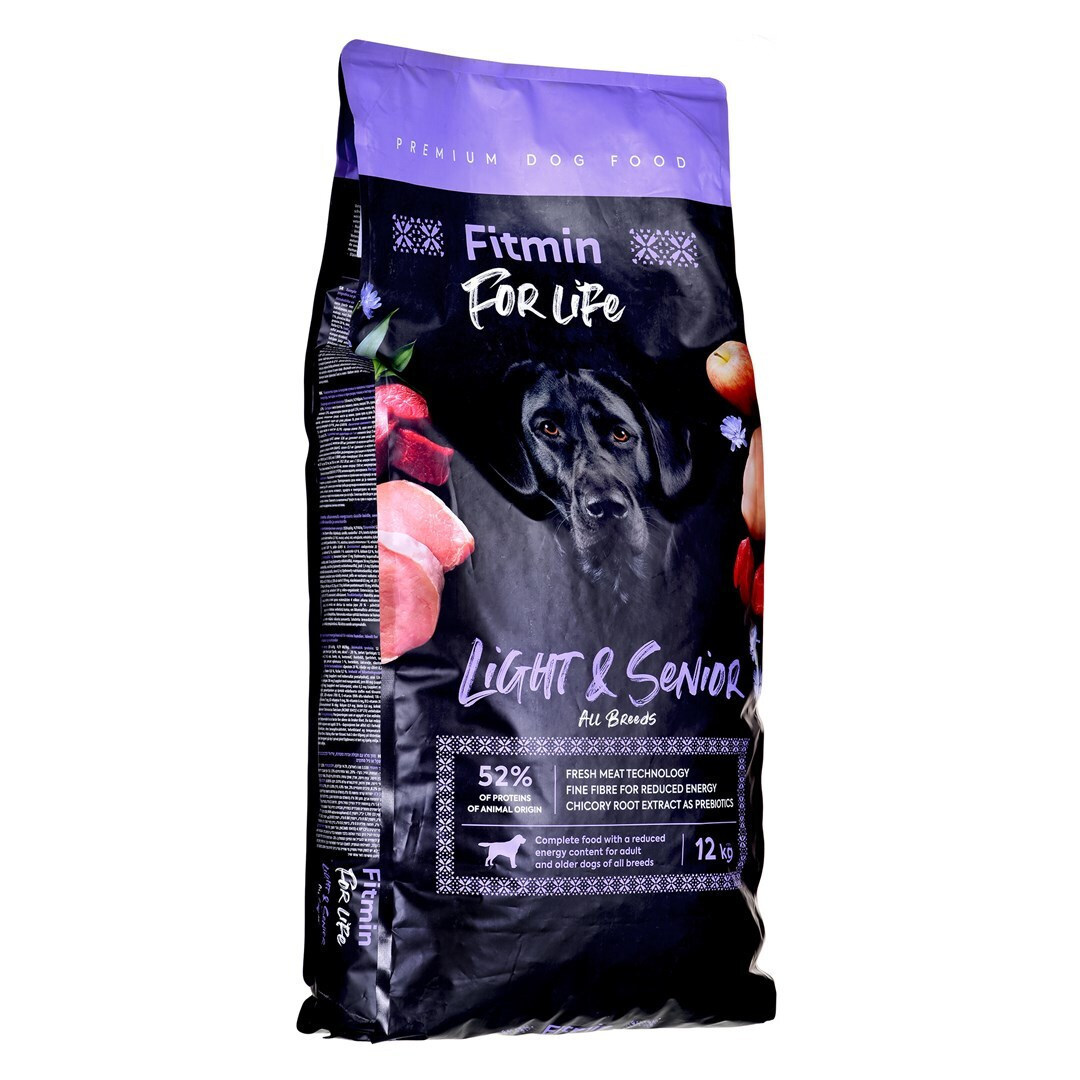 Fitmin For Life Light & Senior 12kg Ξηρά Τροφή Διαίτης για Ηλικιωμένους ...