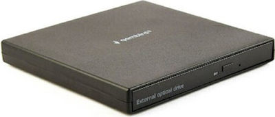 Gembird External DVD/CD Recorder for Desktop / Laptop Black