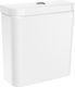 Roca Wall Mounted Plastic Low Pressure Rectangular Toilet Flush Tank White