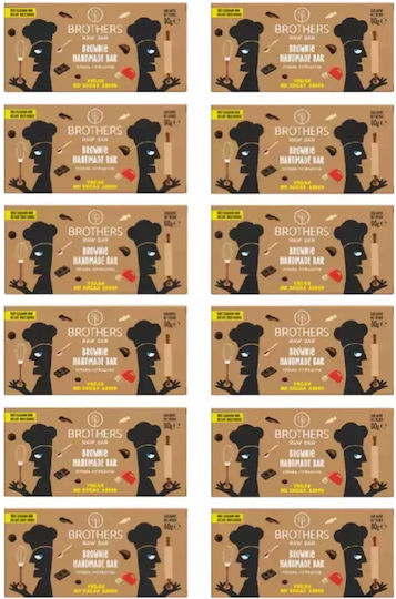 Brothers Healthy Food Energy Bar Raw With Brownie No Added Sugar 12x60gr