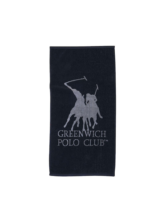 Greenwich Polo Club Essential Cotton Black Gym Towel 45x90cm