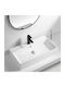 Ravenna Isla 60 Vessel Sink Porcelain 60x42x15.5cm Glossy White