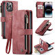 Caseme C30 Wallet Synthetic Leather Red (iPhone...