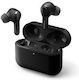 Philips TAT3217 In-ear Bluetooth Handsfree Ακουστικά με Αντοχή στον Ιδρώτα και Θήκη Φόρτισης Μαύρα