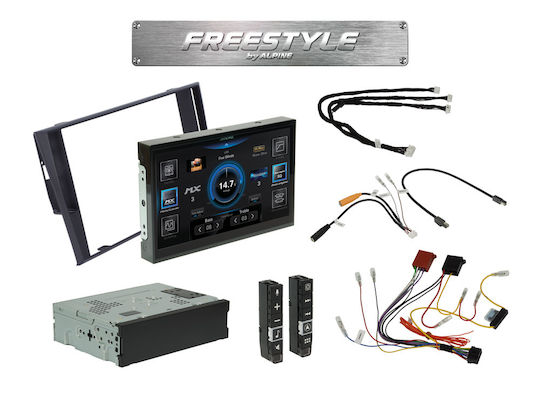 Alpine Ηχοσύστημα Αυτοκινήτου (Bluetooth/USB/AUX/WiFi/GPS) με Οθόνη Αφής 9"