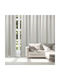 Das Home Vorhang mit Grommets 2242 Ecru 140x270cm