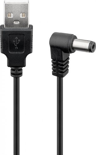 Goobay USB 2.0 Cable USB-A male - DC Μαύρο 1.5m (55156)