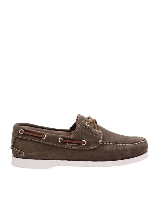 Men's Suede Boat Shoes Puro