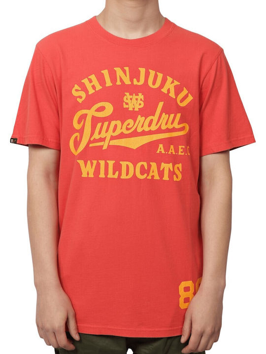 Superdry Ovin Vintage T-shirt Coral