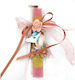Easter Candle Unicorn Flat Scented and Handmade Pink (Miscellaneous Designs)