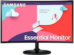 Samsung S27C364EAU VA Curved Monitor 27" FHD 1920x1080 με Χρόνο Απόκρισης 4ms GTG