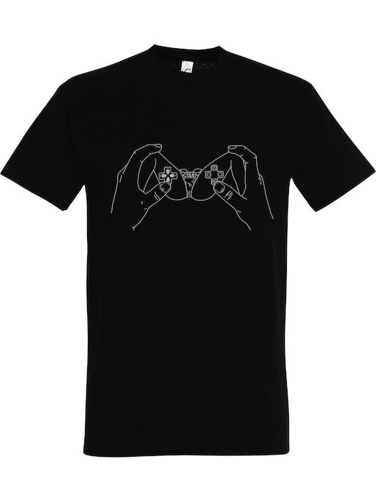 T-shirt Unisex " Kinky Player Playstation " Black