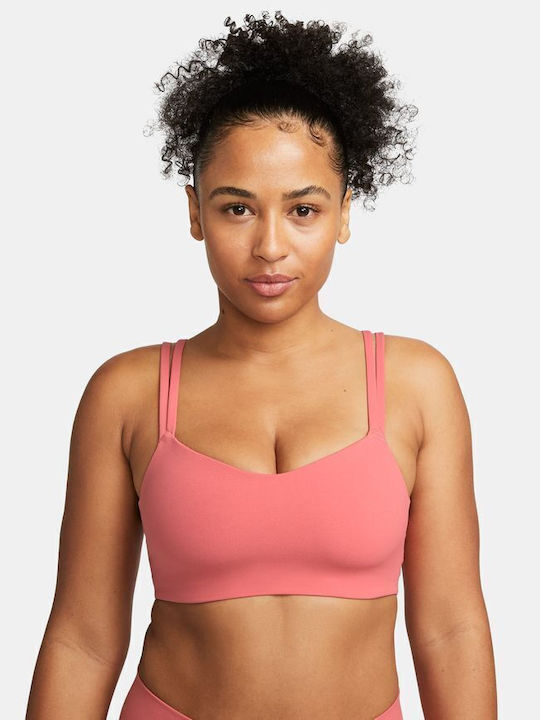 Nike Alate Women's Sports Bra without Padding Adobe/Sail