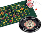 Plastic Roulette Green 3pcs