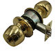 Yale Knob Lock Gold
