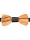 Wooden Bow Tie Mom & Dad 41011079 - Natural