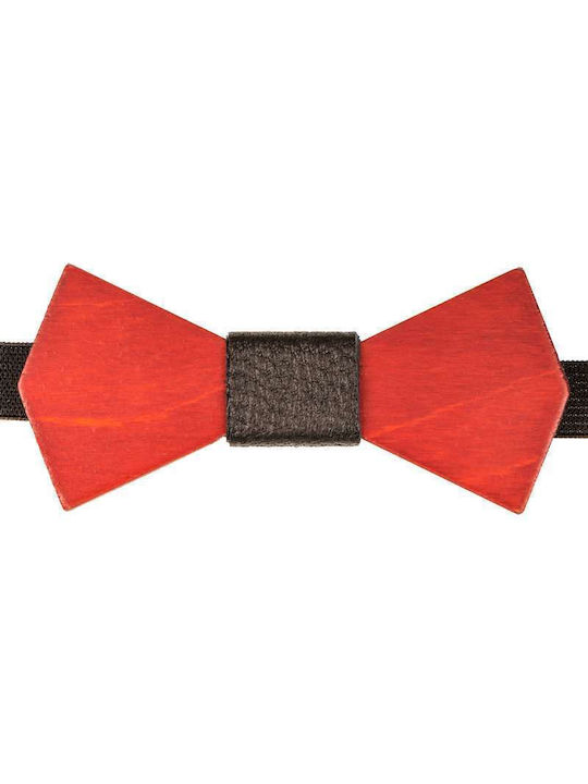 Wooden Bow Tie Mom & Dad 41011206 - Red