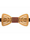 Wooden Bow Tie Mom & Dad 41011275 - Brown