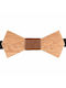 Wooden Bow Tie Mom & Dad 41011285 - Brown