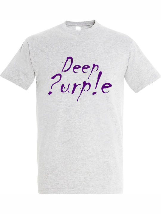 T-shirt Unisex " Deep Purple " Ash